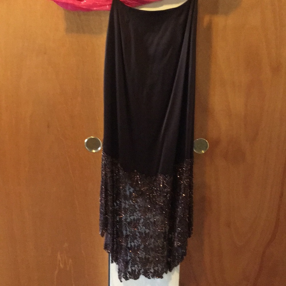 💃🏻NWT -  Cache 2-Piece Bronze Beaded 100% Silk - Picture 6 of 8